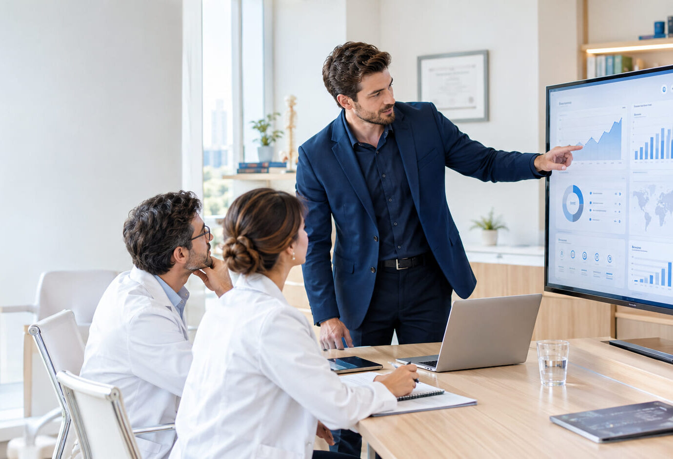 apresentação de planejamento de agencia de marketing para clínicas médicas
